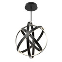 Mid. Chandeliers Sphere by Modern Forms ( 281 | PD-61728-BK Kinetic ) 
