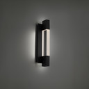 Exterior Sconces by Modern Forms ( 281 | WS-W30418-30-BK Heliograph ) 