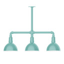 Exterior Chandeliers by Montclair Light Works ( 518 | MSK114-48-T24 Deep Bowl ) 