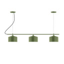 Linear/Island 3 Light Bar by Montclair Light Works ( 518 | CHA419-22 Axis ) 