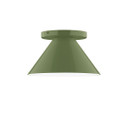 Flush Mounts Glass Down by Montclair Light Works ( 518 | FMD421-22-L10 Pinnacle ) 