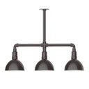 Exterior Hanging by Montclair Light Works ( 518 | MSK114-51-T48-G05 Deep Bowl ) 