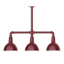 Exterior Hanging by Montclair Light Works ( 518 | MSK114-55-L10 Deep Bowl ) 