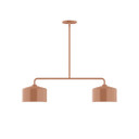 Linear/Island 2 Light Bar by Montclair Light Works ( 518 | MSG419-19 Axis ) 
