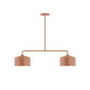 Linear/Island 2 Light Bar by Montclair Light Works ( 518 | MSG419-19-L10 Axis ) 