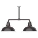 Exterior Ceiling Mount by Montclair Light Works ( 518 | MSD108-51 Cafe ) 