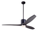 Fans Damp Location by Modern Fan Co ( 201 | LLX-DBBK-54-EB-271-RC LeatherLuxe DC ) 