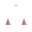 Linear/Island 2 Light Bar by Montclair Light Works ( 518 | MSG420-20-L10 Jynx ) 
