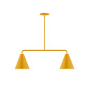 Linear/Island 2 Light Bar by Montclair Light Works ( 518 | MSG420-21-L10 Jynx ) 