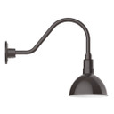 Exterior Wall Mount by Montclair Light Works ( 518 | GNA114-51-B03-G06 Deep Bowl ) 