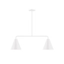 Linear/Island 2 Light Bar by Montclair Light Works ( 518 | MSG420-44 Jynx ) 