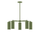 Mid. Chandeliers Glass Down by Montclair Light Works ( 518 | CHC418-22-L10 Jordan ) 