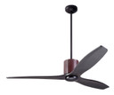 Fans Damp Location by Modern Fan Co ( 201 | LLX-DBCH-54-EB-NL-RC LeatherLuxe DC ) 