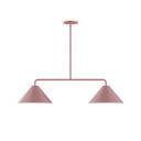 Linear/Island 2 Light Bar by Montclair Light Works ( 518 | MSG422-20 Pinnacle ) 