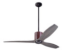 Fans Damp Location by Modern Fan Co ( 201 | LLX-DBCH-54-GY-NL-CC LeatherLuxe DC ) 
