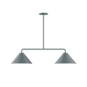 Linear/Island 2 Light Bar by Montclair Light Works ( 518 | MSG422-40 Pinnacle ) 