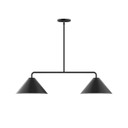 Linear/Island 2 Light Bar by Montclair Light Works ( 518 | MSG422-41 Pinnacle ) 