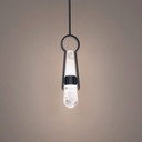 Mini Pendants Glass Down by Modern Forms ( 281 | PD-96318-BK Ezra ) 