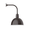 Exterior Wall Mount by Montclair Light Works ( 518 | GNU117-51-B01-W16 Deep Bowl ) 