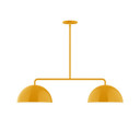 Linear/Island 2 Light Bar by Montclair Light Works ( 518 | MSG432-21 Arcade ) 