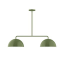 Linear/Island 2 Light Bar by Montclair Light Works ( 518 | MSG432-G15-22 Arcade ) 
