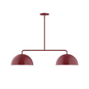 Linear/Island 2 Light Bar by Montclair Light Works ( 518 | MSG432-G15-55 Arcade ) 