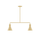 Linear/Island 2 Light Bar by Montclair Light Works ( 518 | MSG436-17 Axis ) 