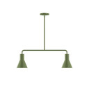 Linear/Island 2 Light Bar by Montclair Light Works ( 518 | MSG436-22-L10 Axis ) 