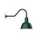 Exterior Wall Mount by Montclair Light Works ( 518 | GNB116-42-B01-G06 Deep Bowl ) 