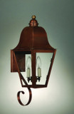 Exterior Wall Mount by Northeast Lantern ( 196 | 6406-AC-LT2-CLR Imperial ) 