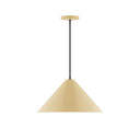 Pendants Metal Shade by Montclair Light Works ( 518 | PEB423-G15-17-C23 Pinnacle ) 