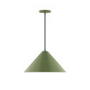 Pendants Metal Shade by Montclair Light Works ( 518 | PEB423-G15-22-C04 Pinnacle ) 