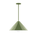 Pendants Metal Shade by Montclair Light Works ( 518 | STG423-G15-22 Pinnacle ) 