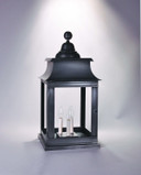 Exterior Post/Pier Head by Northeast Lantern ( 196 | 5653P-DB-LT3-CLR Concord ) 