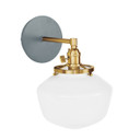 Sconces Single Glass by Montclair Light Works ( 518 | SCM413-40-91 Uno ) 