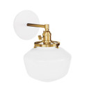 Sconces Single Glass by Montclair Light Works ( 518 | SCM413-44-91 Uno ) 