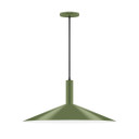 Pendants Metal Shade by Montclair Light Works ( 518 | PEBX478-22-C21-L10 Zing ) 