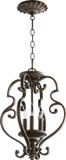 Semi-Flush Mts. Cage by Quorum ( 19 | 2873-13-39 San Miguel ) 