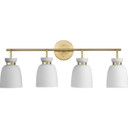 Bathroom Fixtures Four Lights by Progress Lighting ( 54 | P300487-191 Lexie ) 