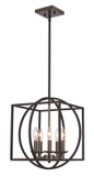Mid. Chandeliers Candle by Trans Globe Imports ( 110 | 11185 BN-BK ) 