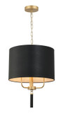 Pendants Drum Shade by Varaluz ( 137 | 368P03GOB Secret Agent ) 