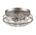 Flush Mounts Cage Style by Savoy House ( 51 | 6-8074-15-SN Scout ) 
