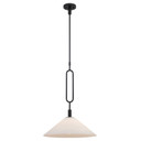 Pendants Glass Down by Trans Globe Imports ( 110 | PND-2254 BK Lumidrop ) 