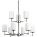 Mid. Chandeliers Glass Up by Progress Lighting ( 54 | P4726-104 Replay ) 