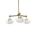 Mid. Chandeliers Glass Down by Palecek ( 515 | 2917-79 Cicero ) 