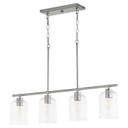 Linear/Island 4 Light + by Quorum ( 19 | 6574-4-65 Tribute ) 