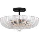 Semi-Flush Mts. Bowl Style by Quoizel ( 10 | QSF6748MBK Quoizel Semi-Flush Mount ) 