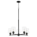 Mid. Chandeliers Glass Up by Quorum ( 19 | 658-5-59 Veno ) 