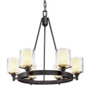 Mid. Chandeliers Glass Up by Troy Lighting ( 67 | F1716-TRN Arcadia ) 