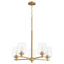 Mid. Chandeliers Glass Up by Quorum ( 19 | 658-5-80 Veno ) 